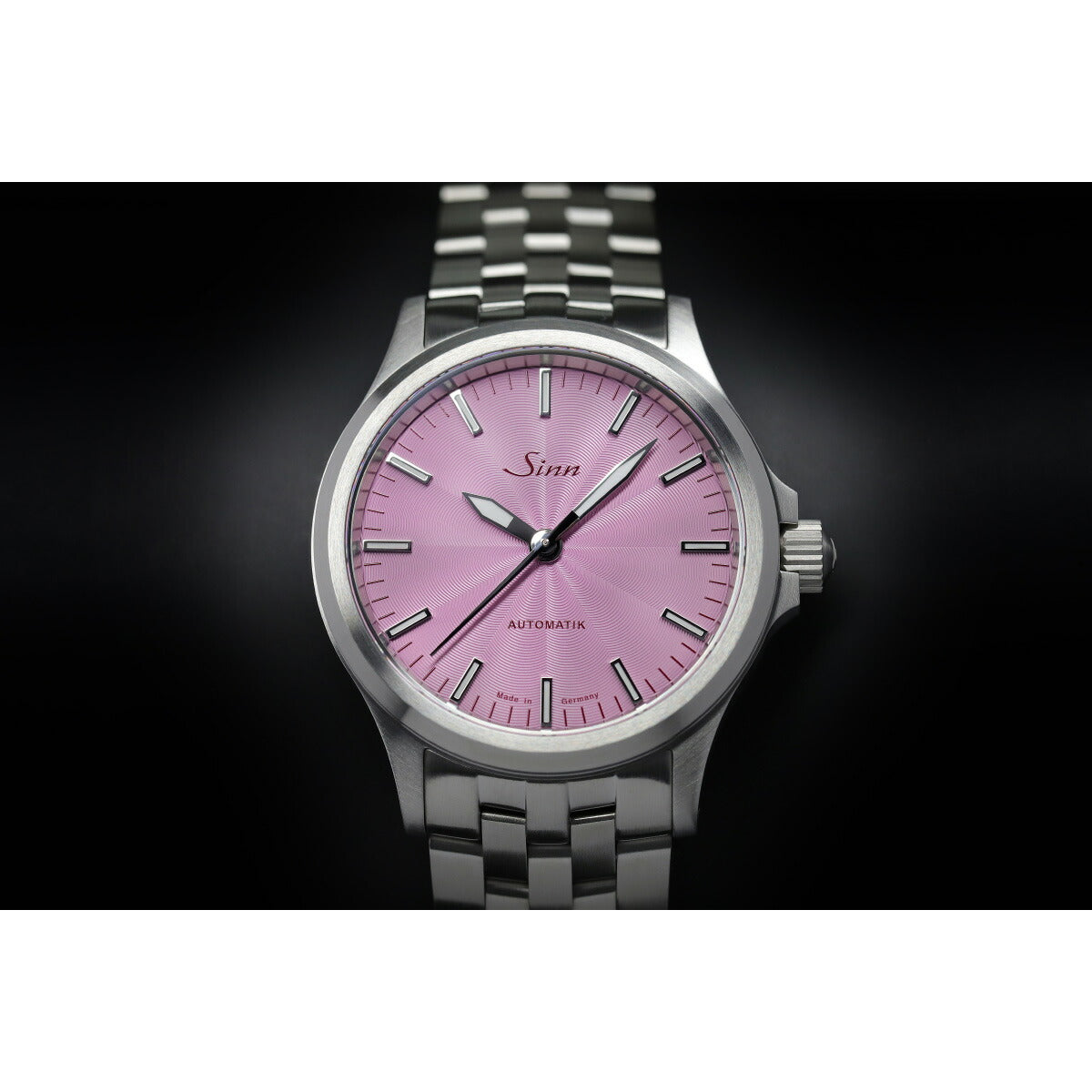 Sinn ジン 556 Mauve 自動巻き 世界限定300本 腕時計 Pilot Watches パイロットウォッチ 5連ブレスレット ドイツ製【2025 新作】【60回分割手数料無料！】