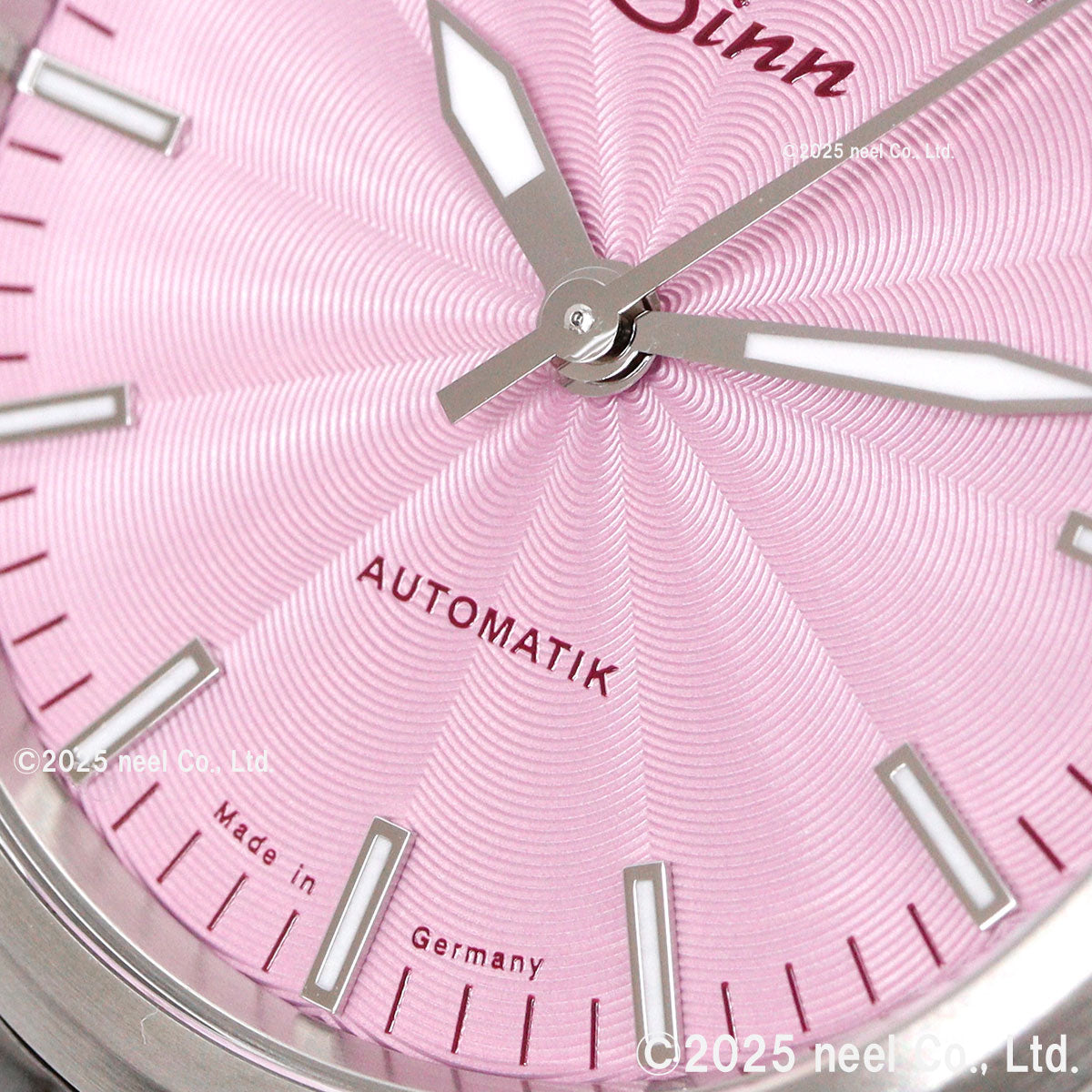 Sinn ジン 556 Mauve 自動巻き 世界限定300本 腕時計 Pilot Watches パイロットウォッチ 5連ブレスレット ドイツ製【60回分割手数料無料！】
