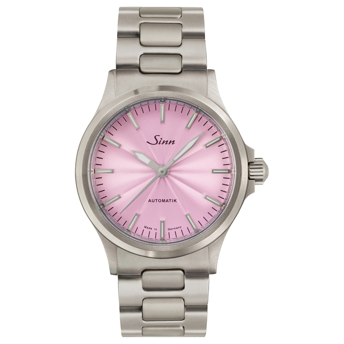Sinn ジン 556 Mauve 自動巻き 世界限定300本 腕時計 メンズ レディース Pilot Watches パイロットウォッチ ファインアジャスト付きブレスレット ドイツ製