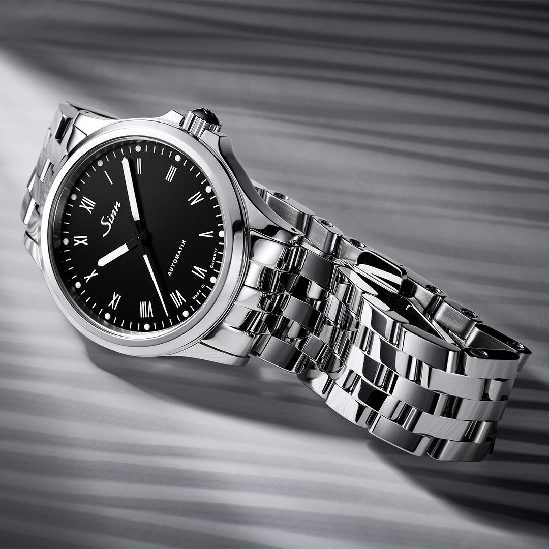 Sinn ジン 556 Polished JP 自動巻き 日本限定100本 腕時計 メンズ Pilot Watches パイロットウォッチ 5連ブレスレット ドイツ製【60回分割手数料無料！】