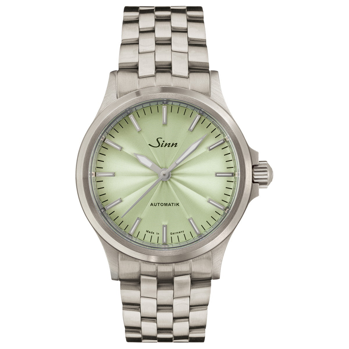 Sinn ジン 556 Sage 自動巻き 世界限定300本 腕時計 メンズ レディース Pilot Watches パイロットウォッチ 5連ブレスレット ドイツ製