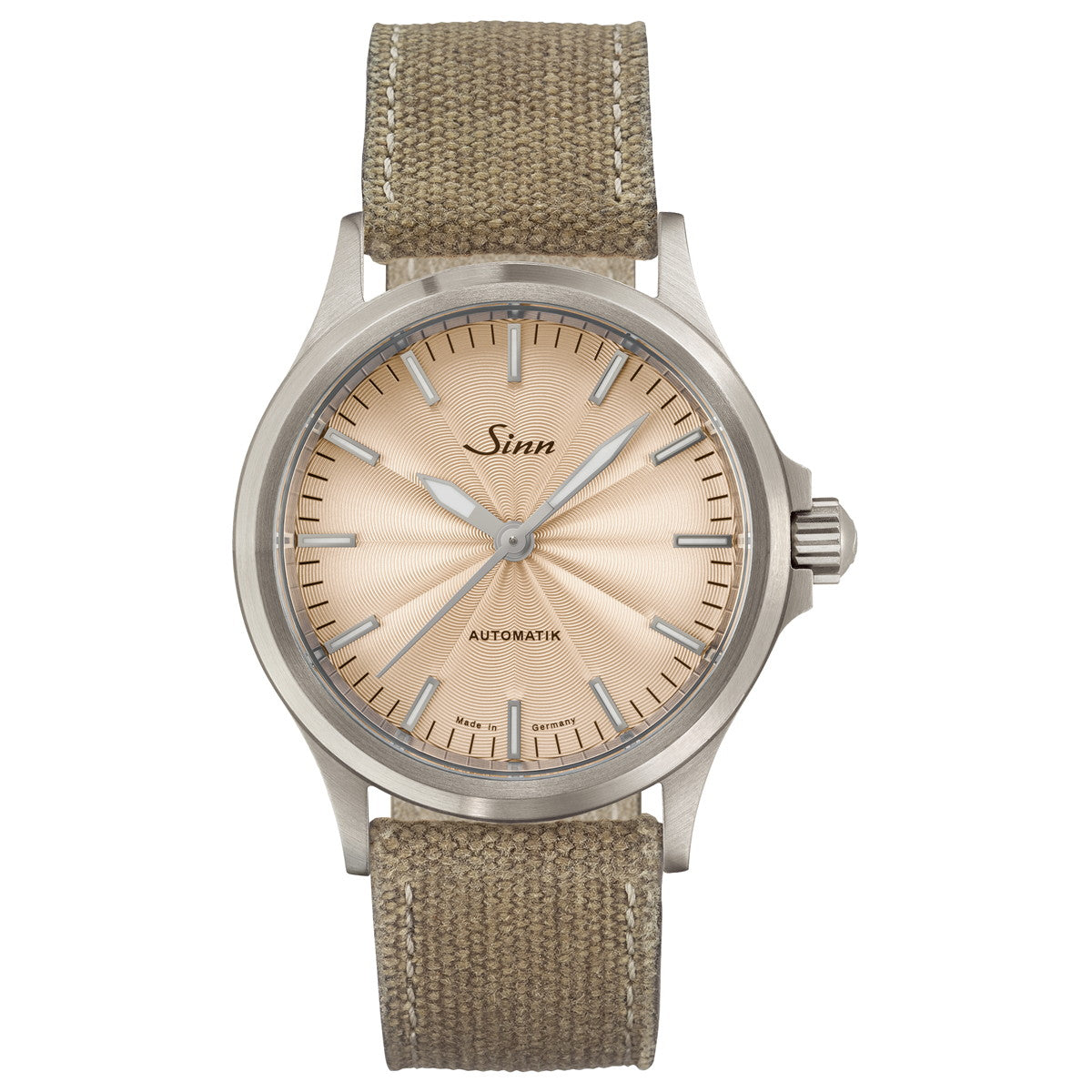 Sinn ジン 556 Sand 自動巻き 世界限定300本 腕時計 メンズ レディース Pilot Watches パイロットウォッチ キャンバスレザーストラップ サンドカラー ドイツ製