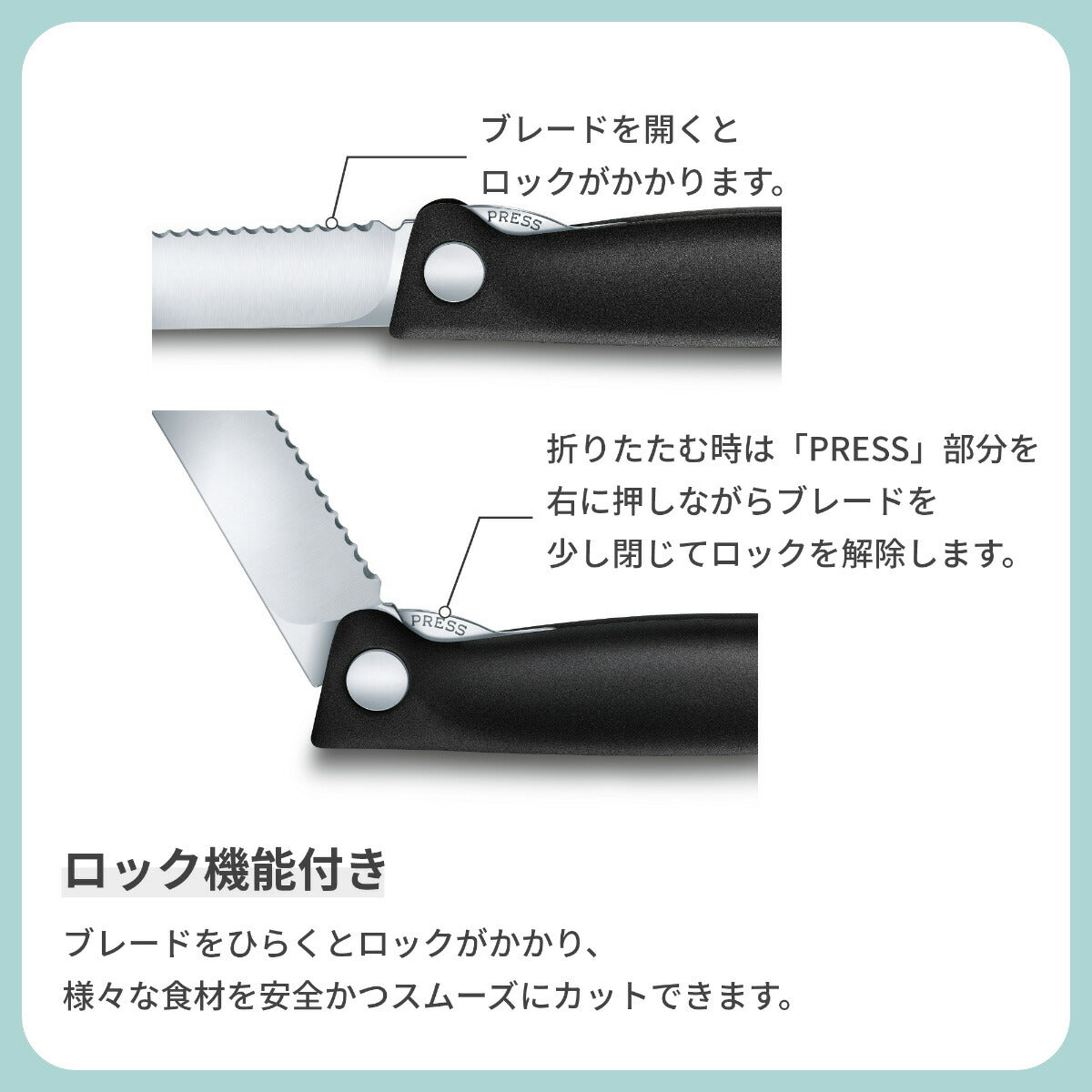 ビクトリノックス VICTORINOX ムーミンコレクション パーリングナイフ ピクニックナイフ ザ ムーミンズ ブラック 6.7833.F-X1【2024 新作】