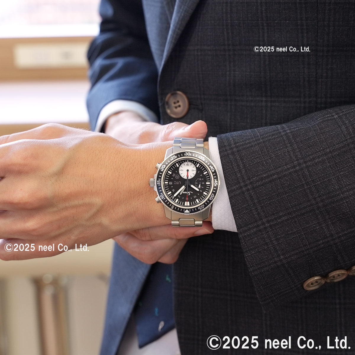 Sinn ジン 613 St UTC 自動巻き 腕時計 メンズ Diving Watches ダイバーズウォッチ ステンレスバンド ドイツ製【60回分割手数料無料！】