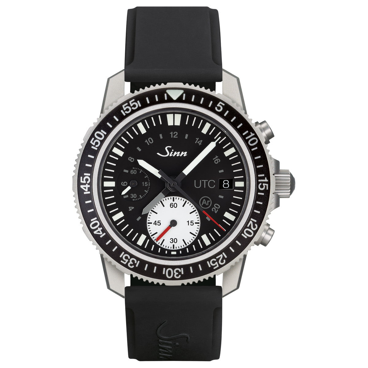 Sinn ジン 613 St UTC 自動巻き 腕時計 メンズ Diving Watches ダイバーズウォッチ シリコンストラップ マット尾錠 ドイツ製【60回分割手数料無料！】