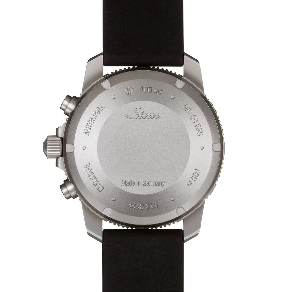 Sinn ジン 613 St UTC 自動巻き 腕時計 メンズ Diving Watches ダイバーズウォッチ シリコンストラップ マット尾錠 ドイツ製【60回分割手数料無料！】