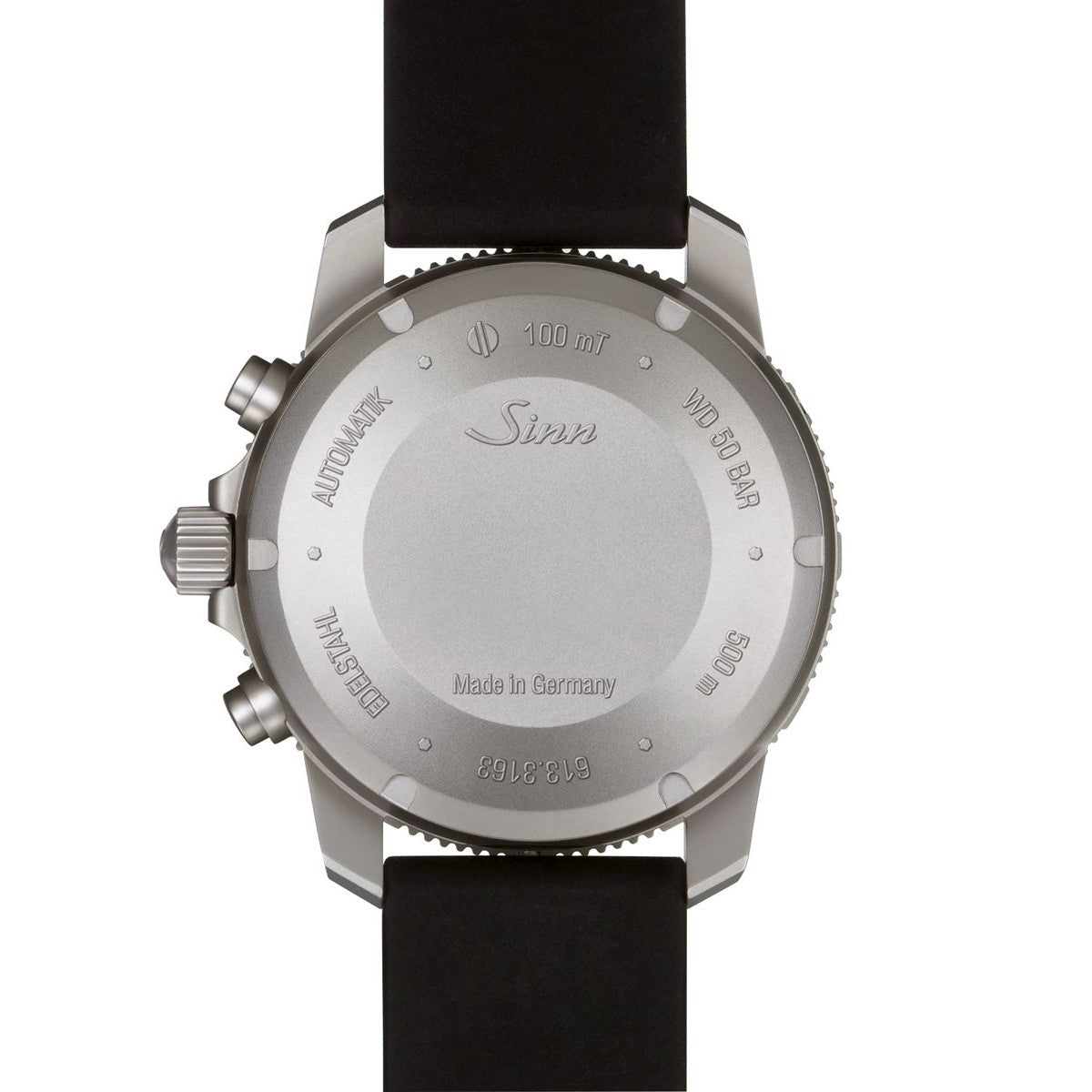 Sinn ジン 613 St 自動巻き 腕時計 メンズ Diving Watches ダイバーズウォッチ シリコンストラップ マット尾錠 ドイツ製【60回分割手数料無料！】