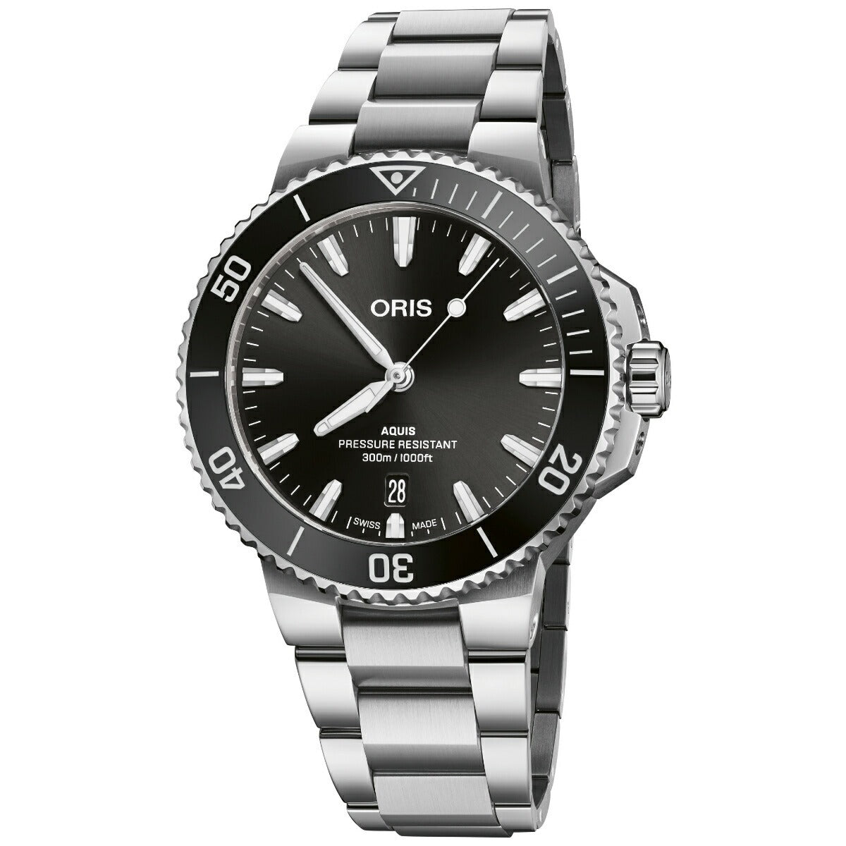 オリス ORIS アクイスデイト AQUIS DATE ダイバーズウォッチ 腕時計 メンズ 自動巻き 01 733 7787 4154-07 8 22 04PEB【60回分割手数料無料！】