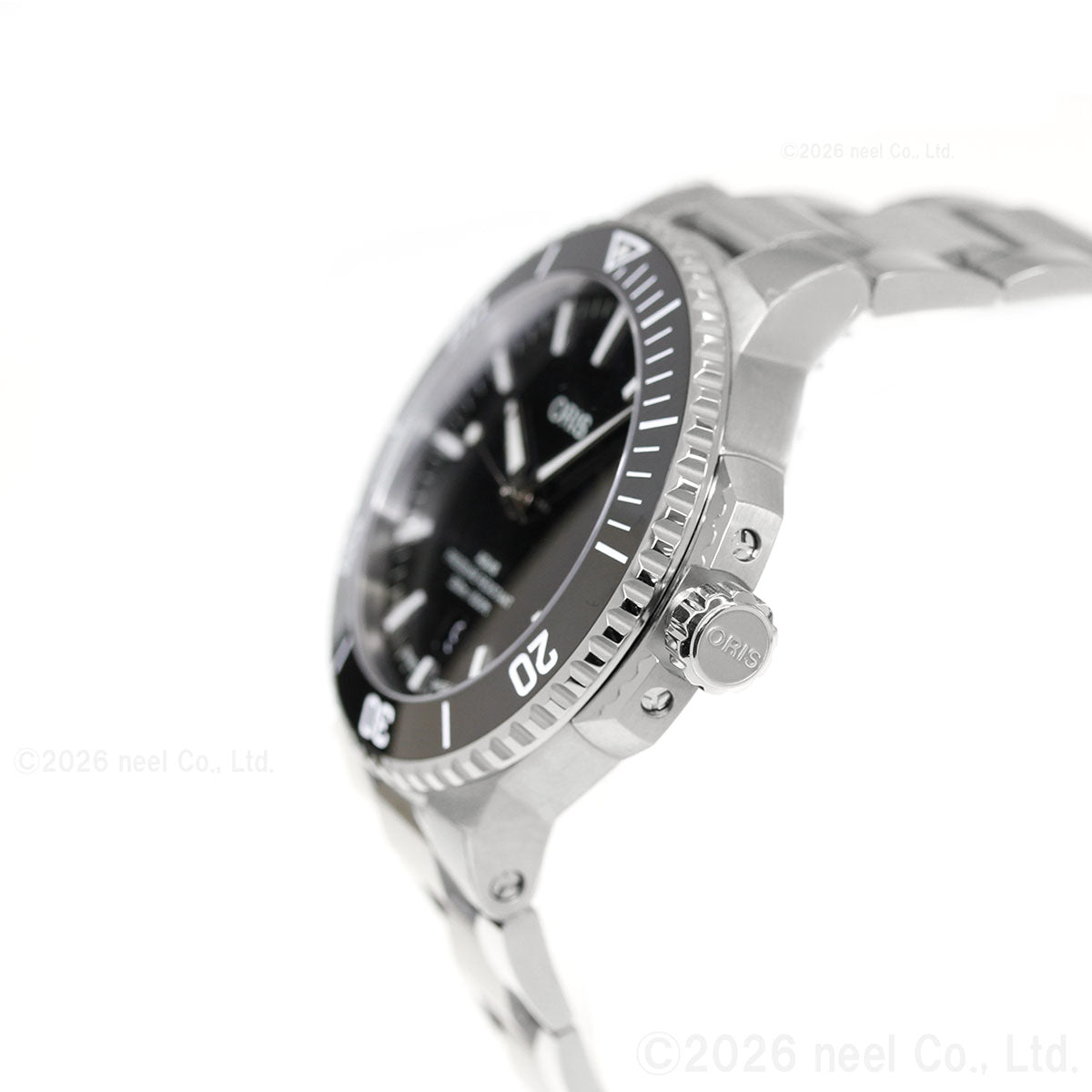 オリス ORIS アクイスデイト AQUIS DATE ダイバーズウォッチ 腕時計 メンズ 自動巻き 01 733 7787 4154-07 8 22 04PEB【60回分割手数料無料！】