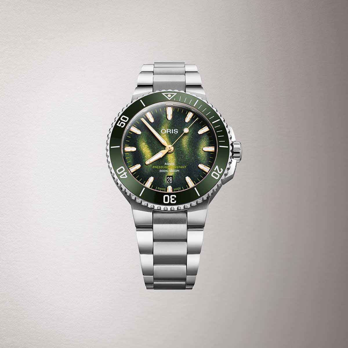 オリス ORIS ケルプ・フォレスト Kelp Forest 腕時計 メンズ 自動巻き 限定モデル 01 733 7787 4187-Set【2026 新作】【60回分割手数料無料！】
