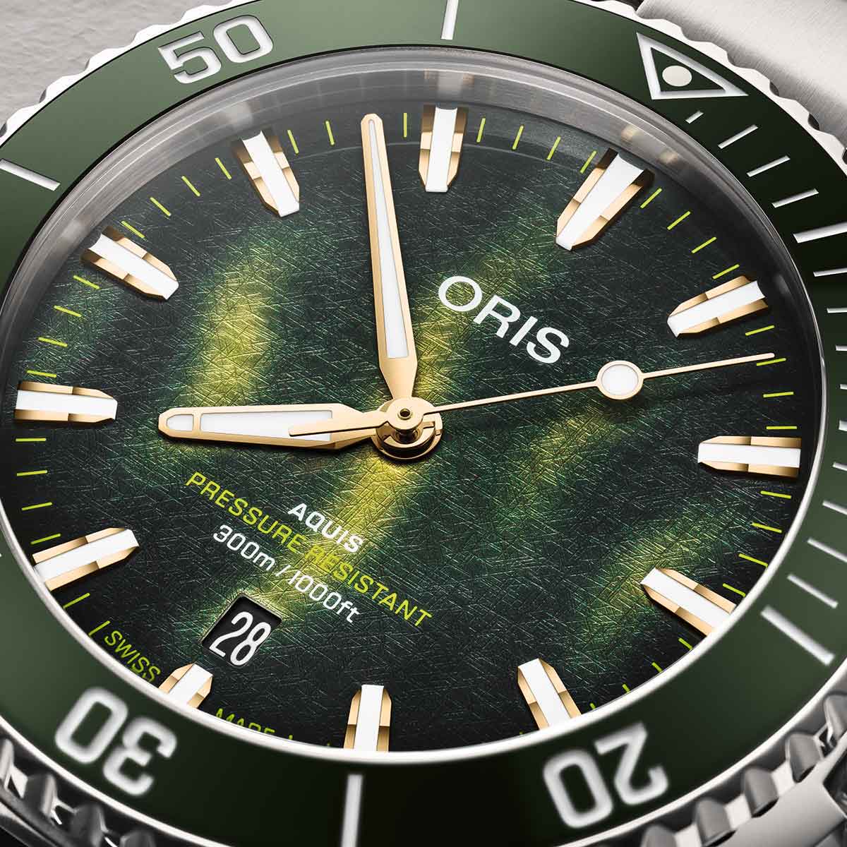 オリス ORIS ケルプ・フォレスト Kelp Forest 腕時計 メンズ 自動巻き 限定モデル 01 733 7787 4187-Set【2026 新作】【60回分割手数料無料！】