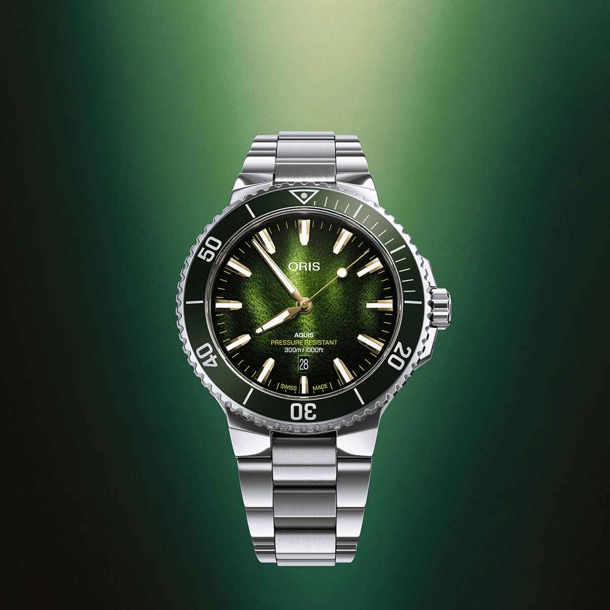 オリス ORIS ケルプ・フォレスト Kelp Forest 腕時計 メンズ 自動巻き 限定モデル 01 733 7787 4187-Set【2026 新作】【60回分割手数料無料！】