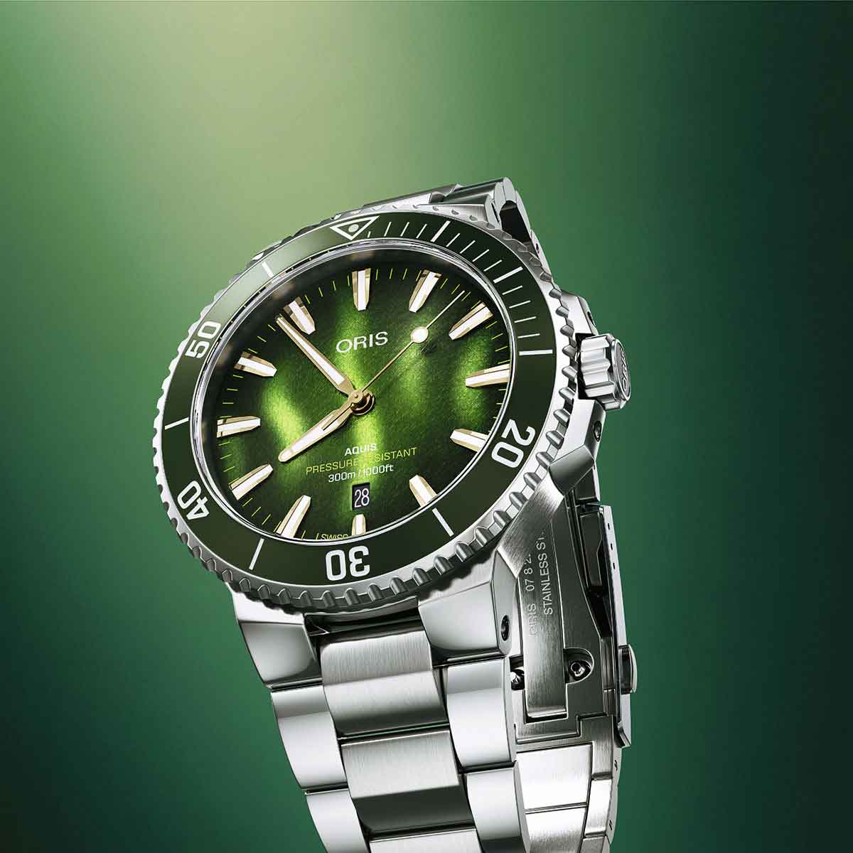 オリス ORIS ケルプ・フォレスト Kelp Forest 腕時計 メンズ 自動巻き 限定モデル 01 733 7787 4187-Set【2026 新作】【60回分割手数料無料！】