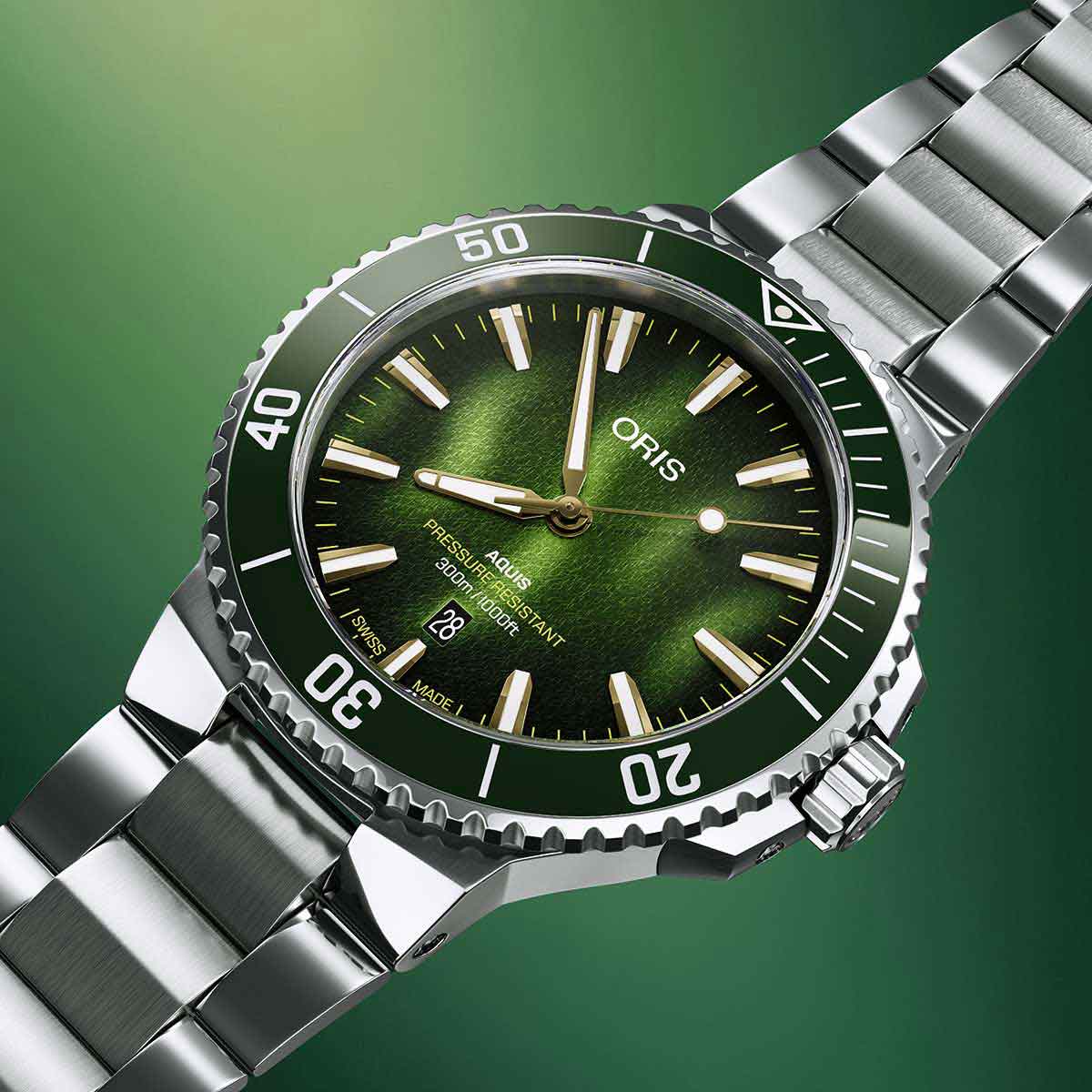 オリス ORIS ケルプ・フォレスト Kelp Forest 腕時計 メンズ 自動巻き 限定モデル 01 733 7787 4187-Set【2026 新作】【60回分割手数料無料！】
