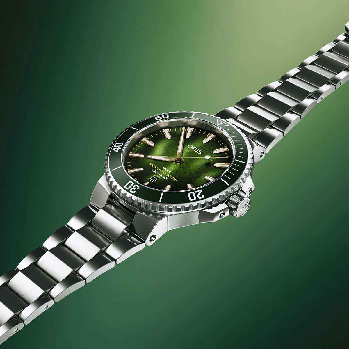 オリス ORIS ケルプ・フォレスト Kelp Forest 腕時計 メンズ 自動巻き 限定モデル 01 733 7787 4187-Set【2026 新作】【60回分割手数料無料！】