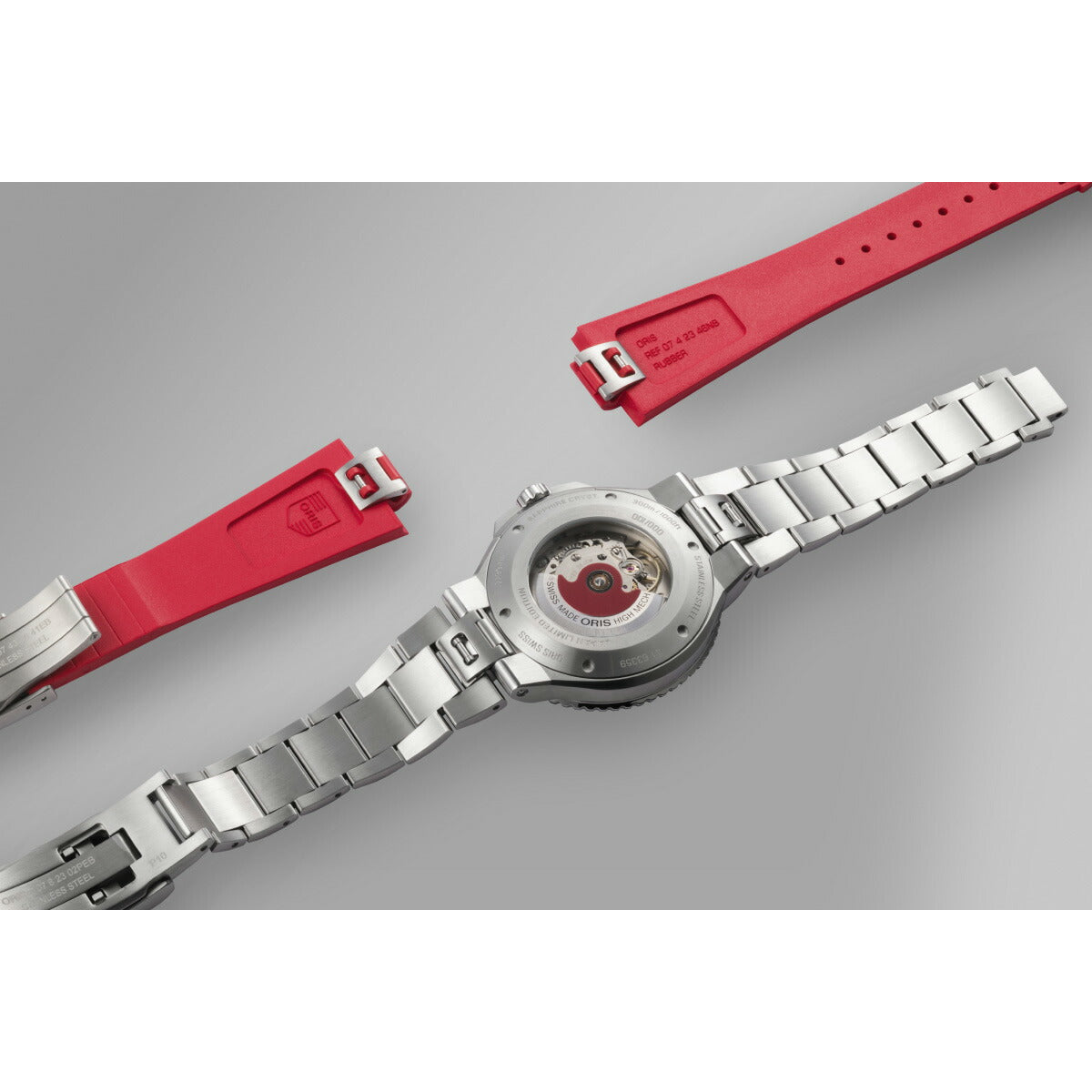 オリス ORIS アクイス ジャパンリミテッドエディション AQUIS JAPAN LIMITED EDITION 腕時計 自動巻 01 733 7789 4111-Set【2025 新作】【60回分割手数料無料！】