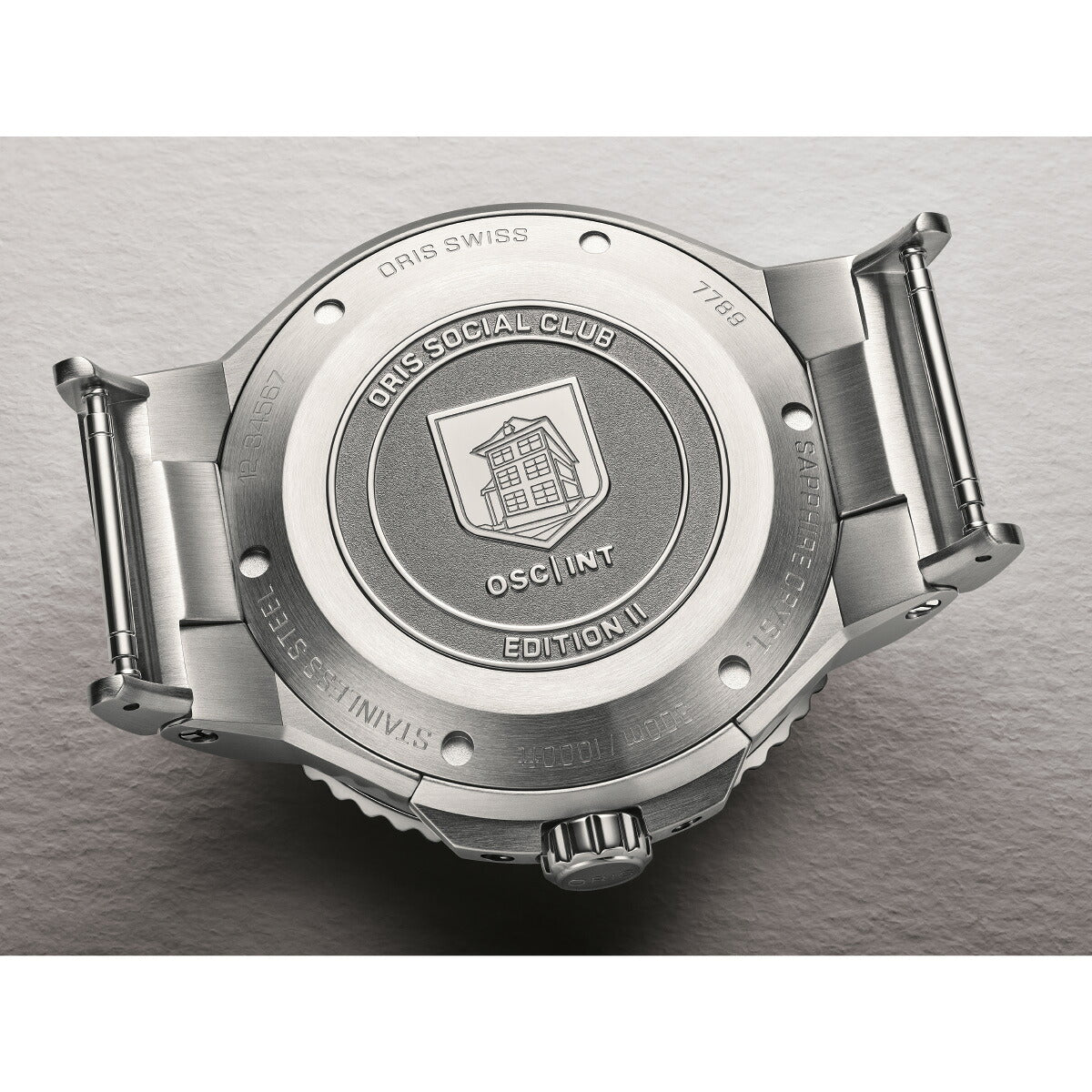 オリス ORIS アクイス ソーシャルクラブ エディション 2 AQUIS 腕時計 自動巻き 世界限定500本 01 733 7789 4121-Set【2026 新作】【60回分割手数料無料！】