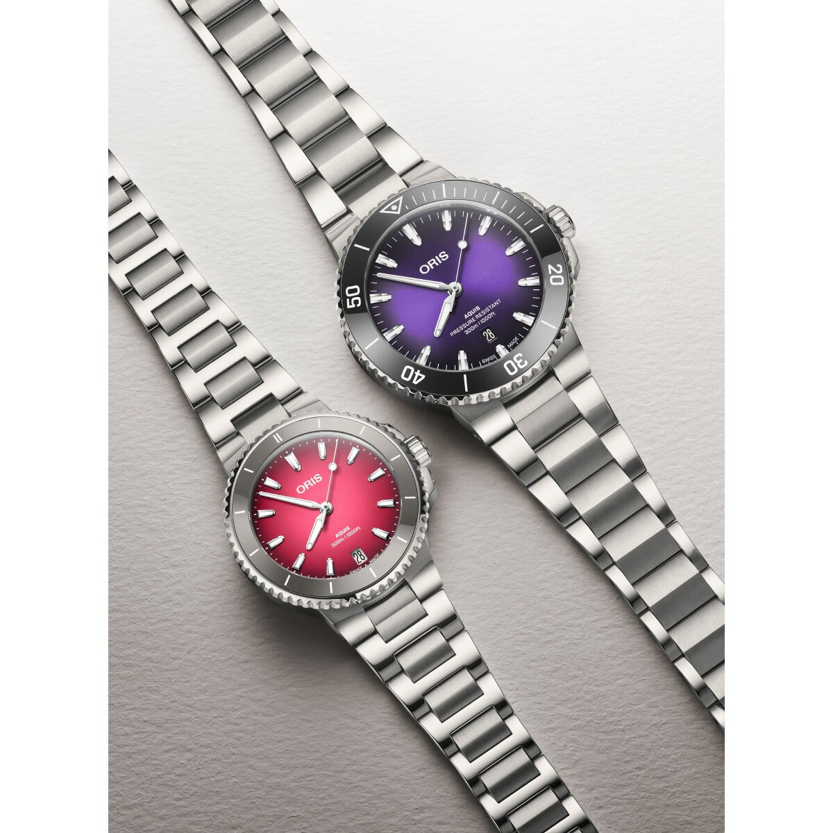 オリス ORIS アクイスデイト AQUIS ダイバーズウォッチ 腕時計 メンズ 自動巻き 01 733 7789 4158-07 8 23 04PEB【60回分割手数料無料！】