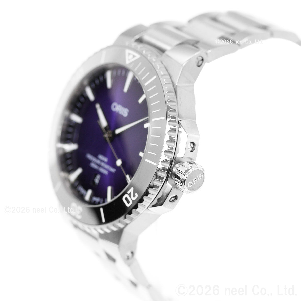オリス ORIS アクイスデイト AQUIS ダイバーズウォッチ 腕時計 メンズ 自動巻き 01 733 7789 4158-07 8 23 04PEB【60回分割手数料無料！】