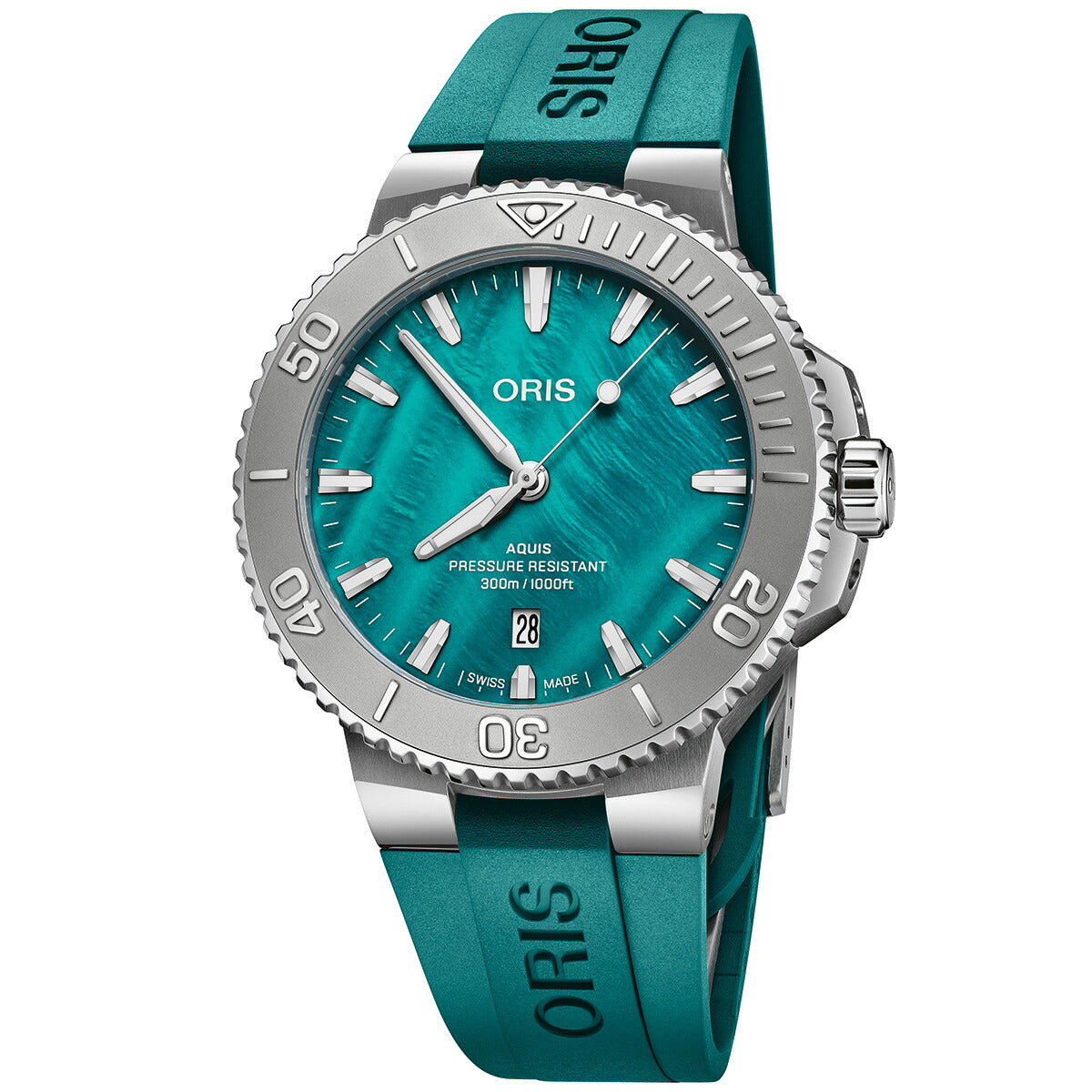オリス ORIS アクイスデイト ニューヨークハーバー リミテッドエディション II 腕時計 メンズ 限定 01 733 7789 4187-Set【60回分割手数料無料！】
