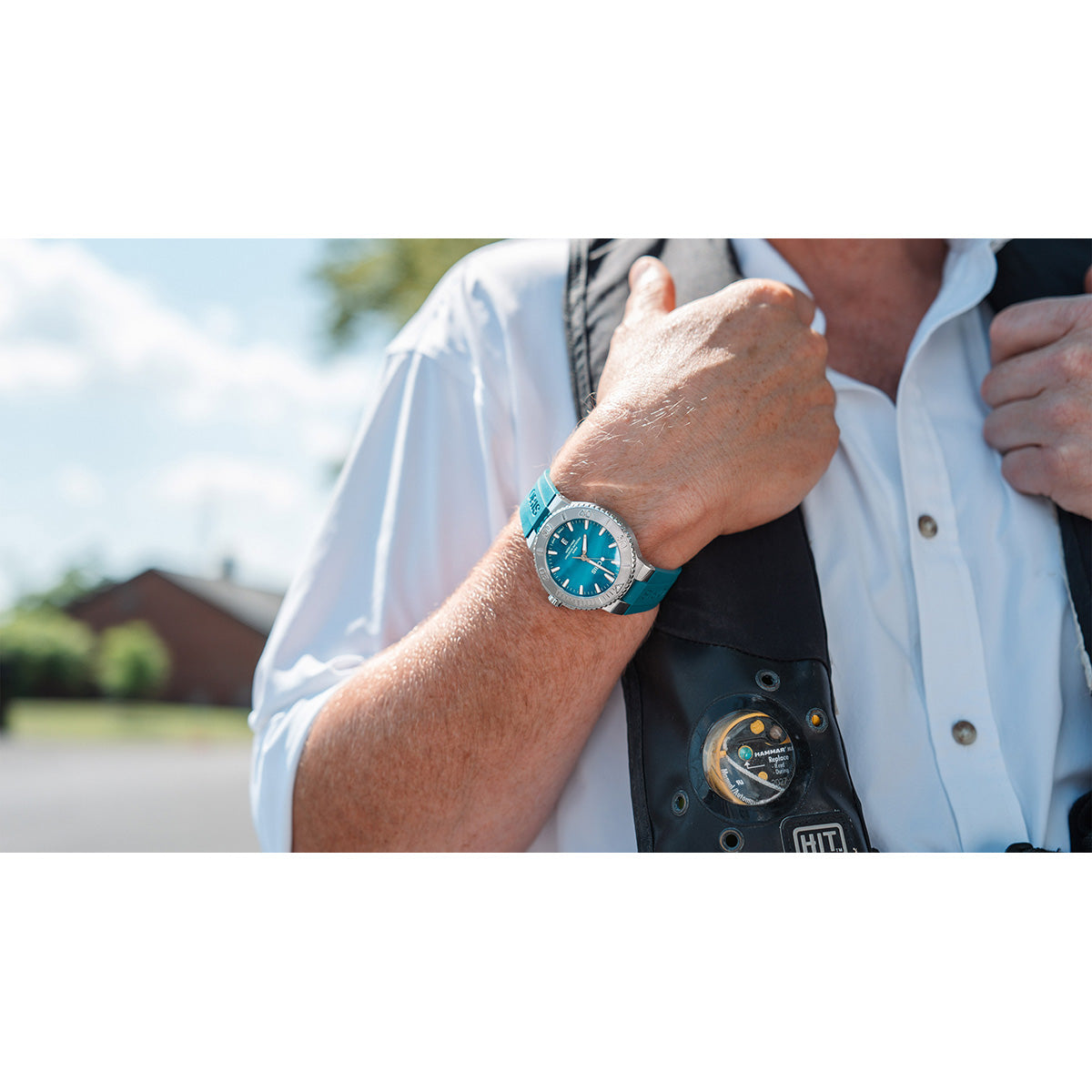 オリス ORIS アクイスデイト ニューヨークハーバー リミテッドエディション II 腕時計 メンズ 限定 01 733 7789 4187-Set【60回分割手数料無料！】