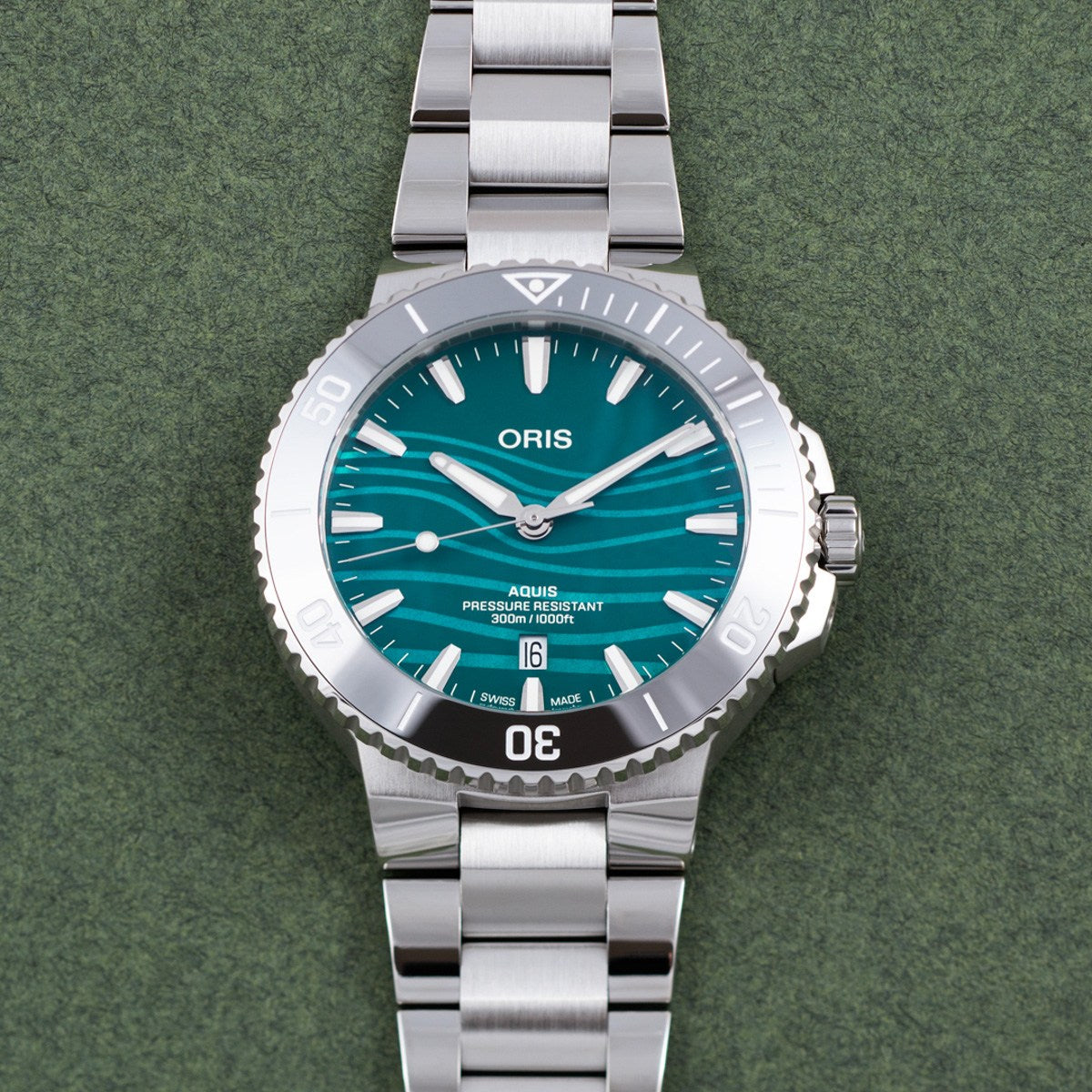 オリス ORIS 長江スナメリ リミテッドエディション YANGTZE JIANGTUN LIMITED EDITION 腕時計 メンズ 自動巻 限定 01 733 7789 4197-Set【60回分割手数料無料！】