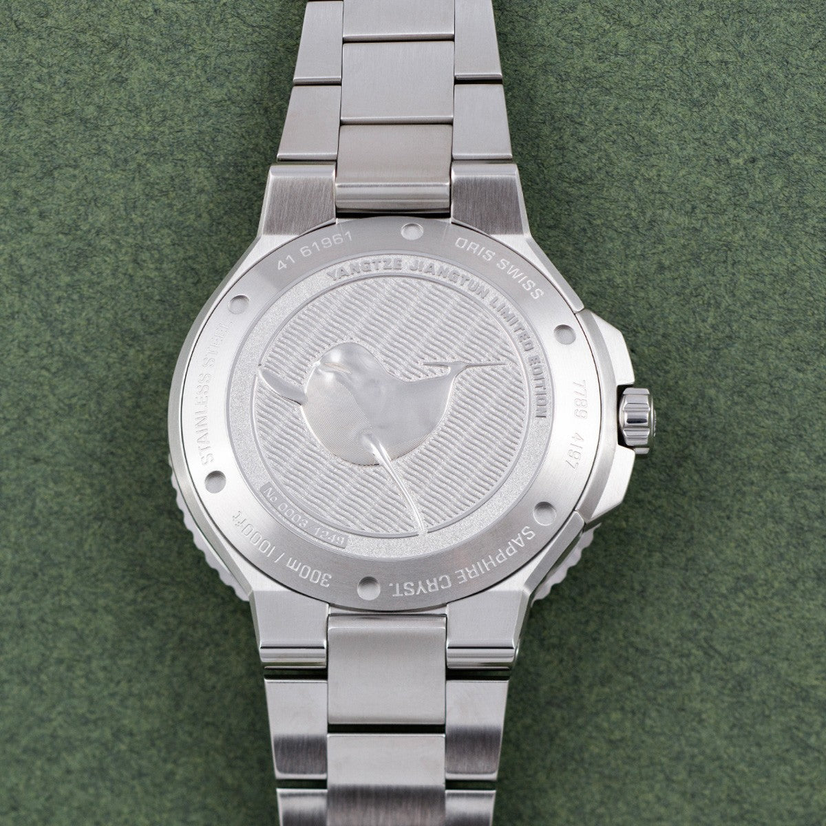 オリス ORIS 長江スナメリ リミテッドエディション YANGTZE JIANGTUN LIMITED EDITION 腕時計 メンズ 自動巻 限定 01 733 7789 4197-Set【60回分割手数料無料！】