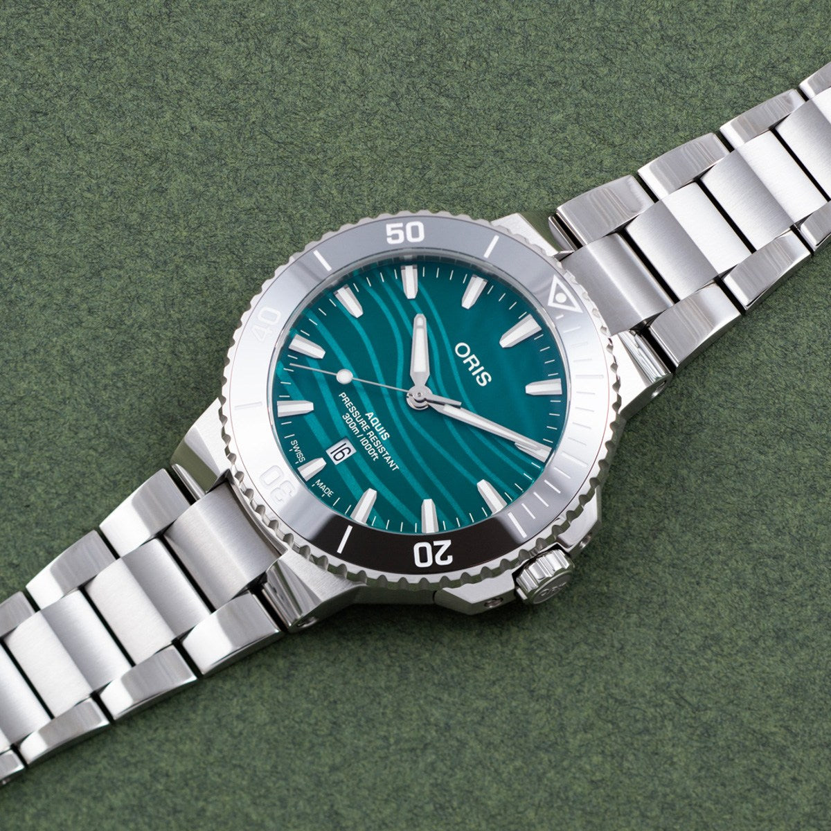オリス ORIS 長江スナメリ リミテッドエディション YANGTZE JIANGTUN LIMITED EDITION 腕時計 メンズ 自動巻 限定 01 733 7789 4197-Set【60回分割手数料無料！】