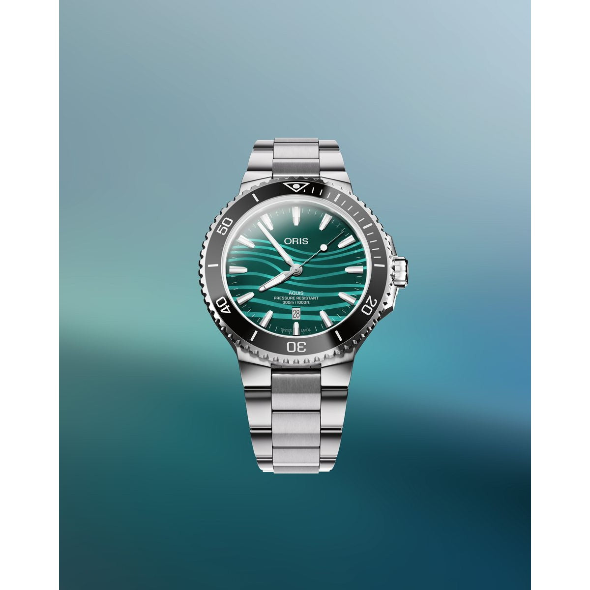 オリス ORIS 長江スナメリ リミテッドエディション YANGTZE JIANGTUN LIMITED EDITION 腕時計 メンズ 自動巻 限定 01 733 7789 4197-Set【60回分割手数料無料！】