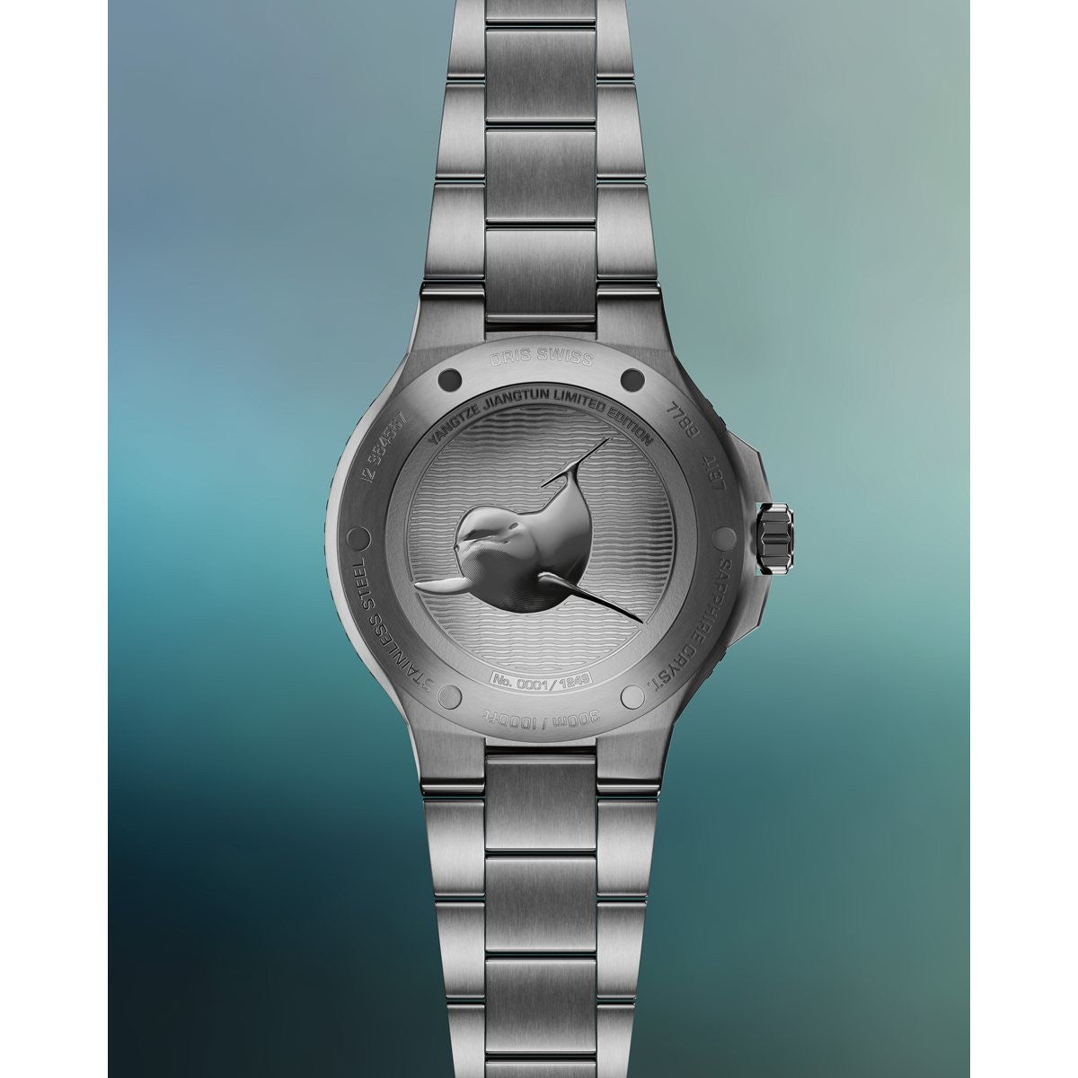 オリス ORIS 長江スナメリ リミテッドエディション YANGTZE JIANGTUN LIMITED EDITION 腕時計 メンズ 自動巻 限定 01 733 7789 4197-Set【60回分割手数料無料！】