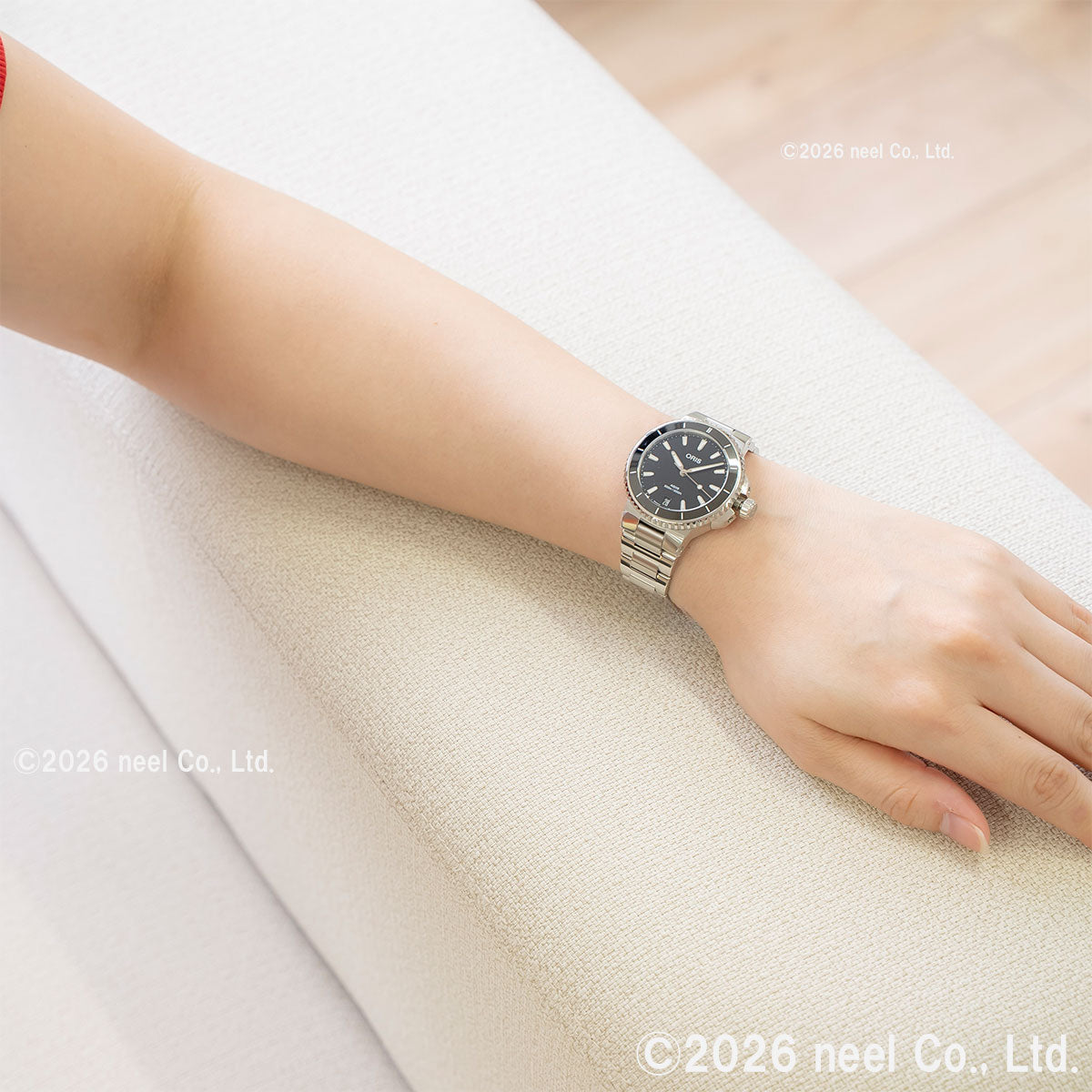 オリス ORIS アクイスデイト AQUIS DATE ダイバーズウォッチ 腕時計 レディース 自動巻き 01 733 7792 4154-07 8 19 05P【60回分割手数料無料！】