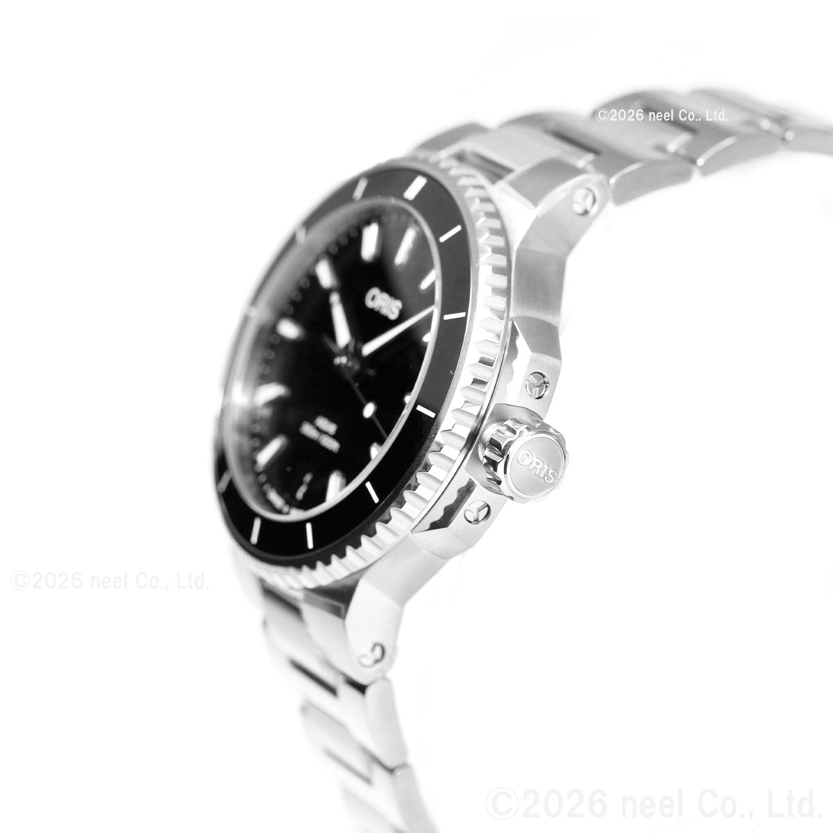 オリス ORIS アクイスデイト AQUIS DATE ダイバーズウォッチ 腕時計 レディース 自動巻き 01 733 7792 4154-07 8 19 05P【60回分割手数料無料！】