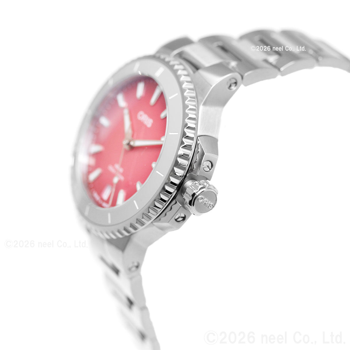 オリス ORIS アクイスデイト AQUIS ダイバーズウォッチ 腕時計 レディース 自動巻き 01 733 7792 4158-07 8 19 05P【60回分割手数料無料！】
