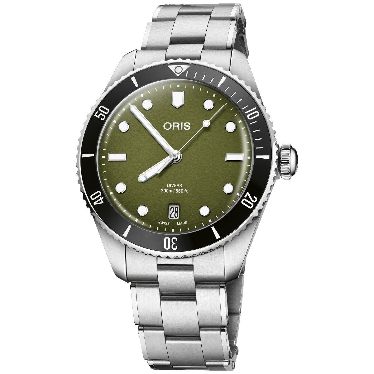 オリス ORIS ダイバーズ デイト DIVERS DATE 腕時計 自動巻き ダイバーズウォッチ 01 733 7795 4057-Set【2026 新作】【60回分割手数料無料！】