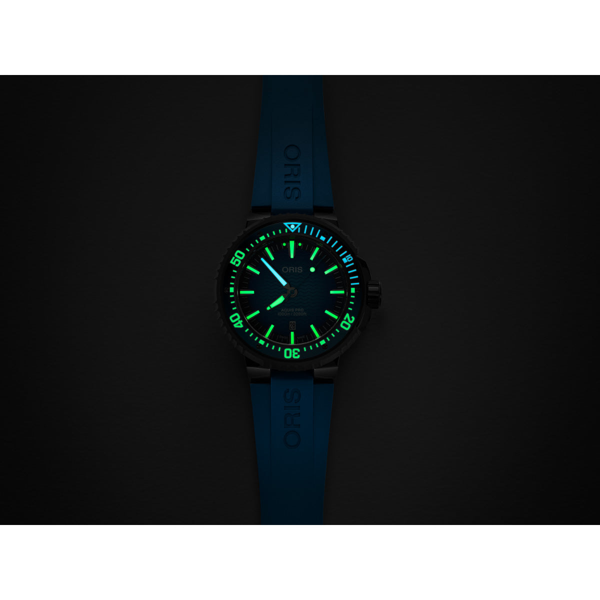 オリス ORIS アクイス プロ 1000M AQUIS PRO ダイバーズウォッチ 腕時計 メンズ 自動巻き 01 733 7801 7255-Set【2025 新作】【60回分割手数料無料！】