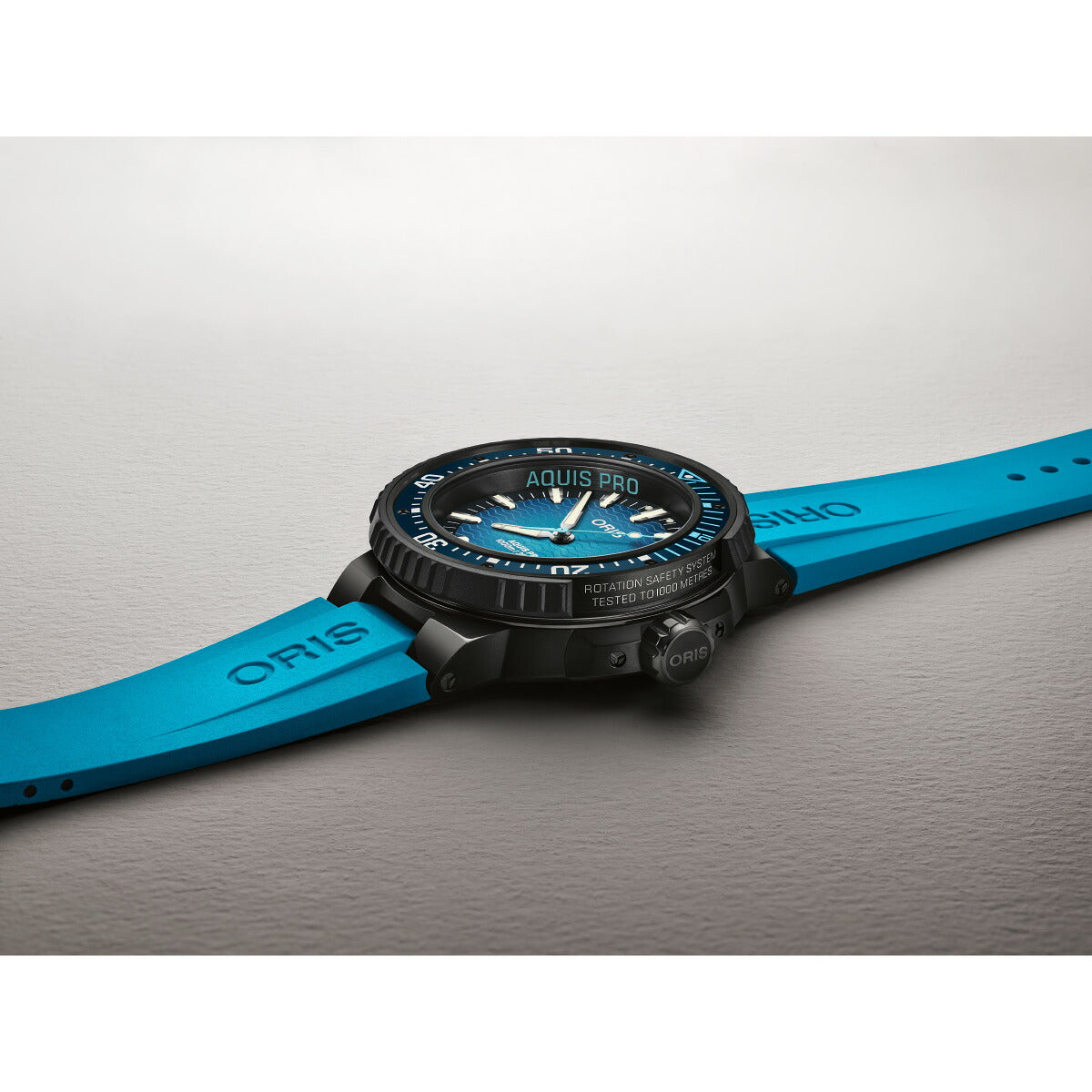 オリス ORIS アクイス プロ 1000M AQUIS PRO ダイバーズウォッチ 腕時計 メンズ 自動巻き 01 733 7801 7255-Set【2025 新作】【60回分割手数料無料！】