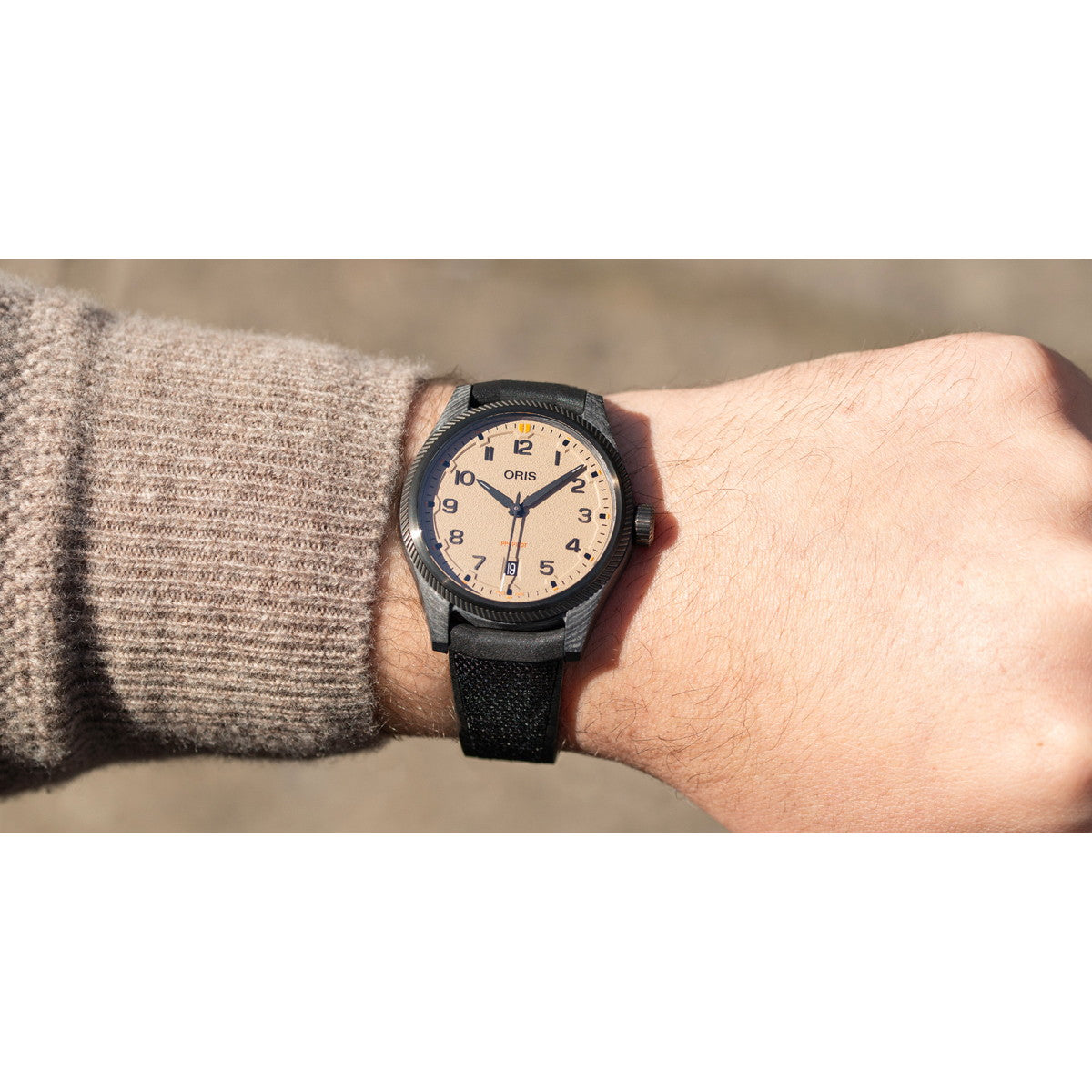 オリス ORIS プロパイロット デザート エディション PROPILOT DESERT EDITION 腕時計 メンズ 自動巻き 01 733 7802 8766-07 4 20 30GLC【60回分割手数料無料！】