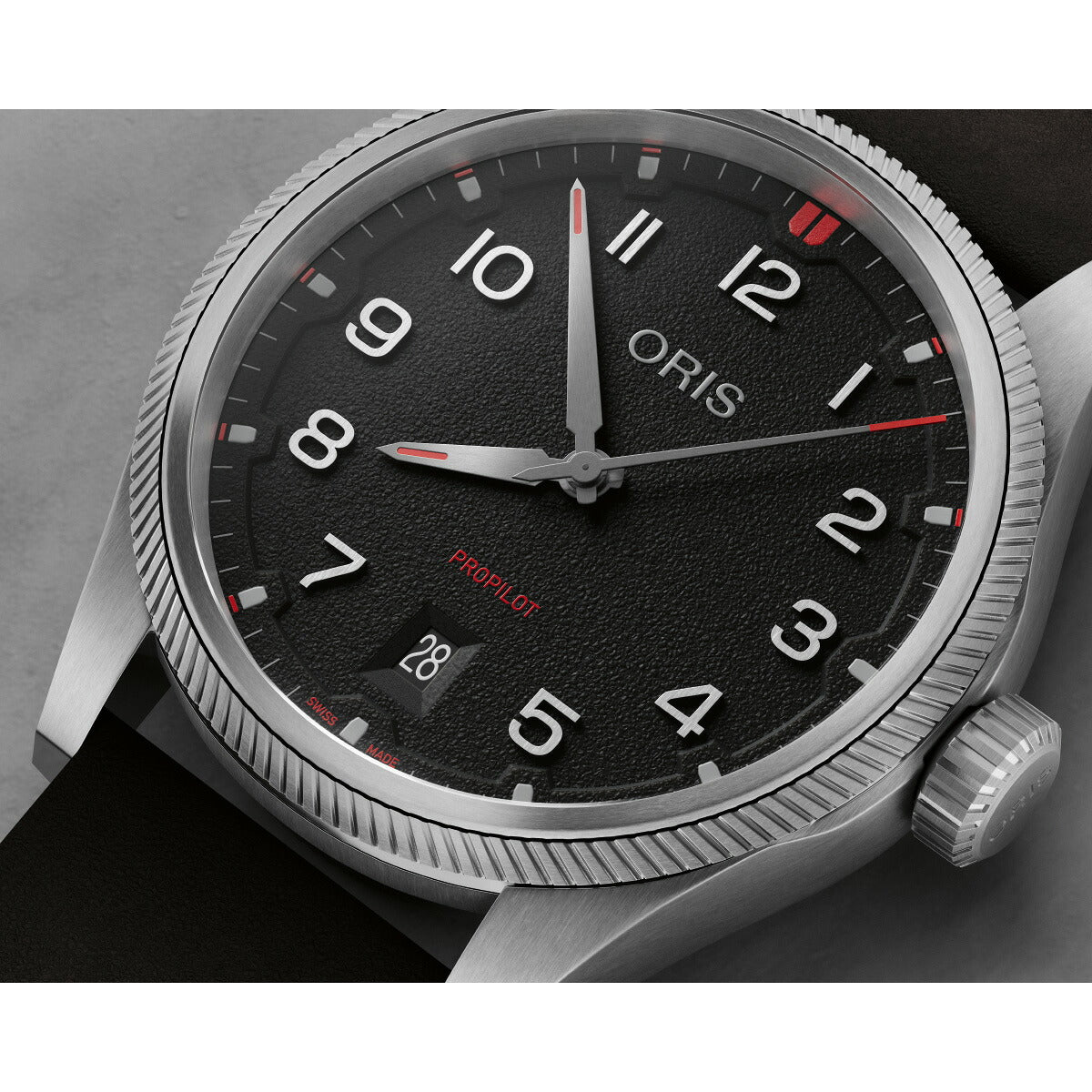 オリス ORIS プロパイロット デイト PROPILOT DATE 腕時計 メンズ 自動巻き 01 733 7805 4164-07 6 20 14LC【60回分割手数料無料！】