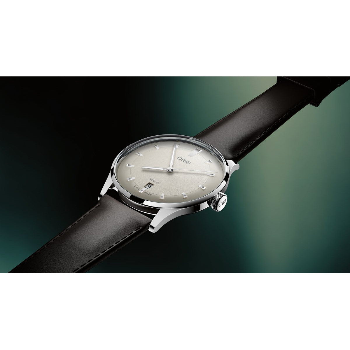 オリス ORIS アートリエ デイト ARTELIER DATE 腕時計 メンズ 自動巻き 01 733 7810 4051-07 6 20 17FC【60回分割手数料無料！】