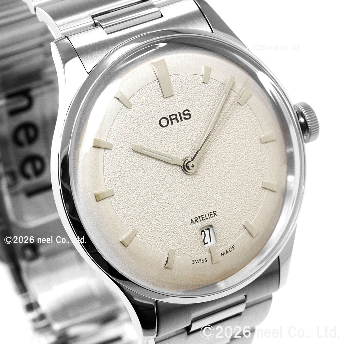 オリス ORIS アートリエ デイト ARTELIER DATE 腕時計 メンズ 自動巻き 01 733 7810 4051-07 8 20 20【60回分割手数料無料！】