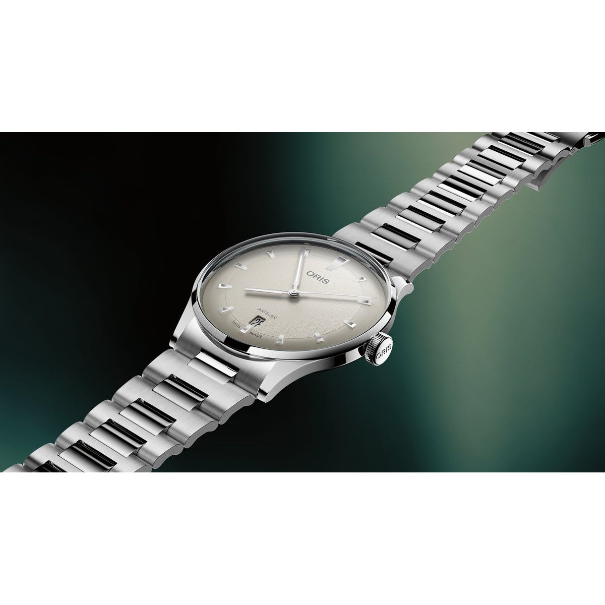 オリス ORIS アートリエ デイト ARTELIER DATE 腕時計 メンズ 自動巻き 01 733 7810 4051-07 8 20 20【60回分割手数料無料！】