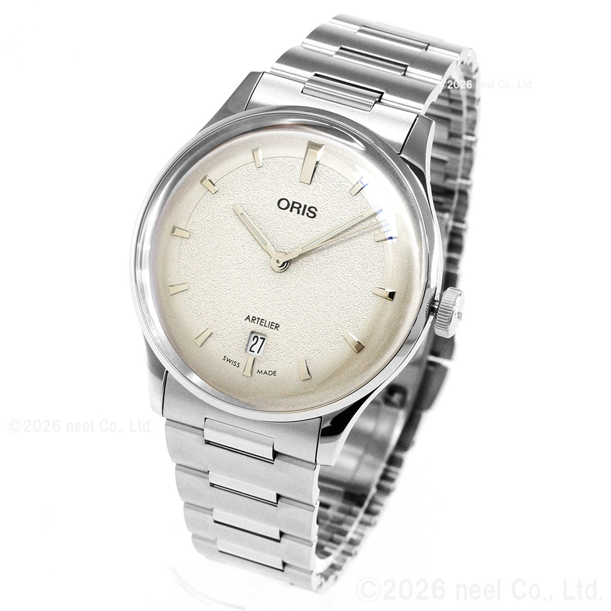 オリス ORIS アートリエ デイト ARTELIER DATE 腕時計 メンズ 自動巻き 01 733 7810 4051-07 8 20 20【60回分割手数料無料！】