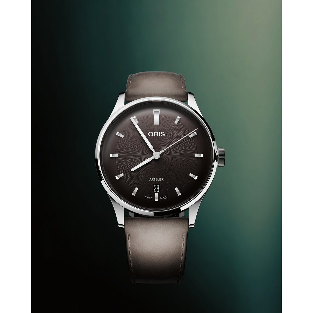 オリス ORIS アートリエ デイト ARTELIER DATE 腕時計 メンズ 自動巻き 01 733 7810 4054-07 6 20 18FC【60回分割手数料無料！】