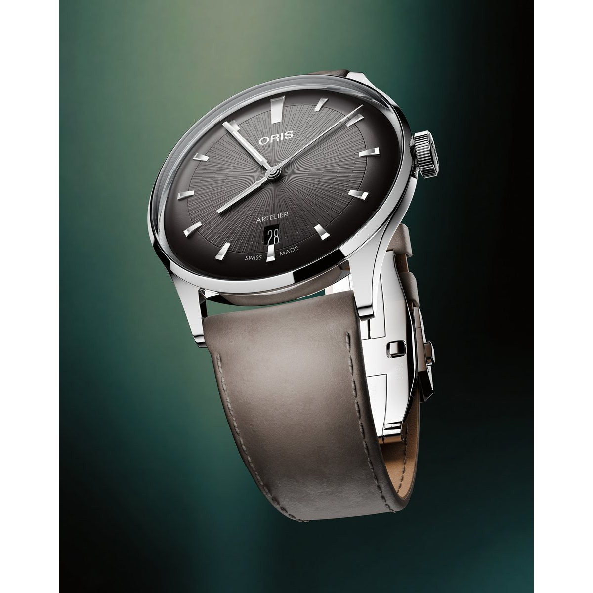 オリス ORIS アートリエ デイト ARTELIER DATE 腕時計 メンズ 自動巻き 01 733 7810 4054-07 6 20 18FC【60回分割手数料無料！】