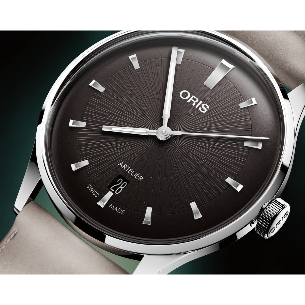 オリス ORIS アートリエ デイト ARTELIER DATE 腕時計 メンズ 自動巻き 01 733 7810 4054-07 6 20 18FC【60回分割手数料無料！】