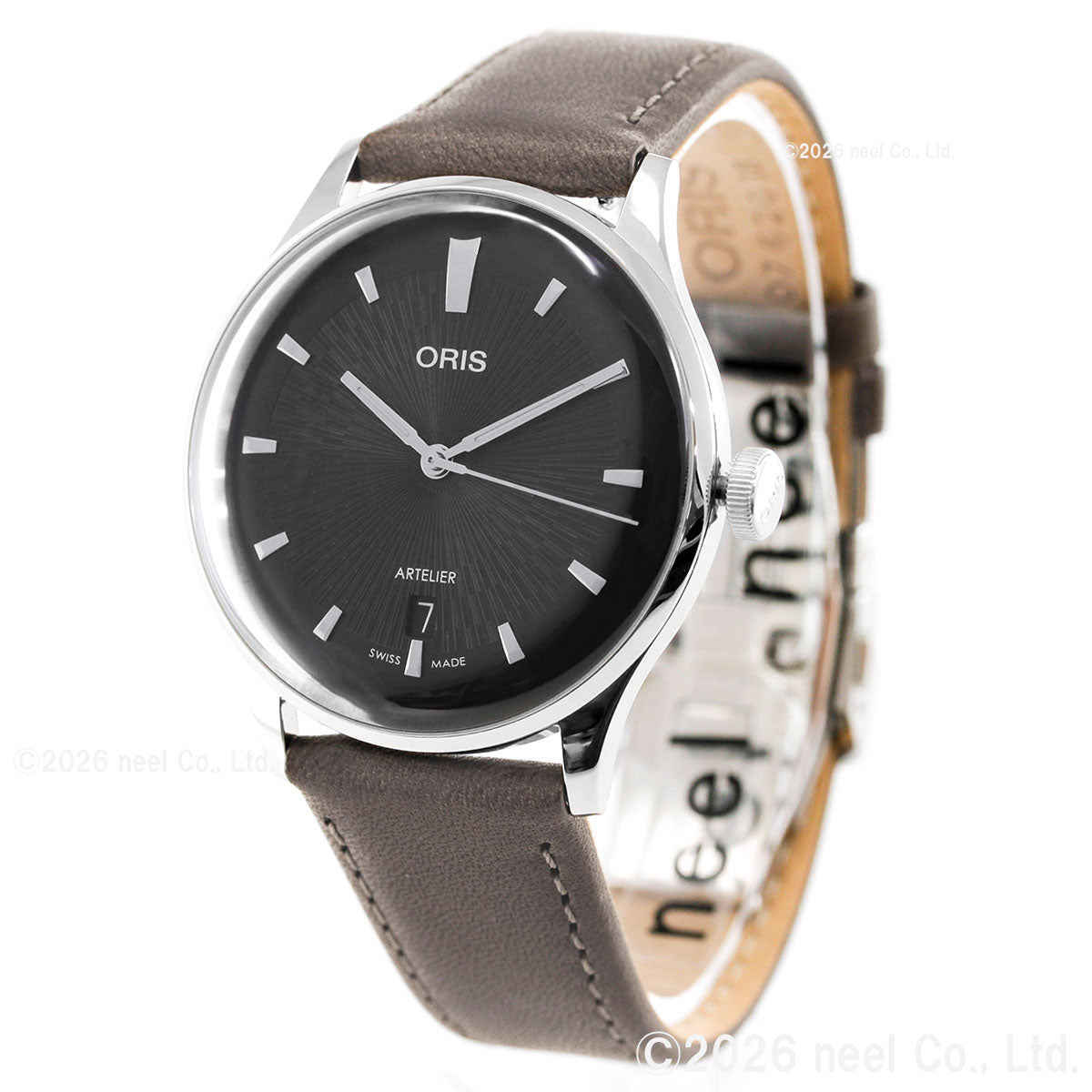 オリス ORIS アートリエ デイト ARTELIER DATE 腕時計 メンズ 自動巻き 01 733 7810 4054-07 6 20 18FC【60回分割手数料無料！】