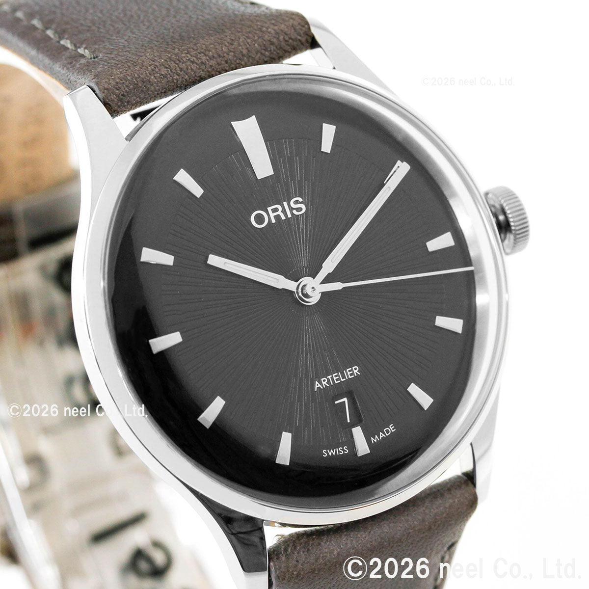 オリス ORIS アートリエ デイト ARTELIER DATE 腕時計 メンズ 自動巻き 01 733 7810 4054-07 6 20 18FC【60回分割手数料無料！】