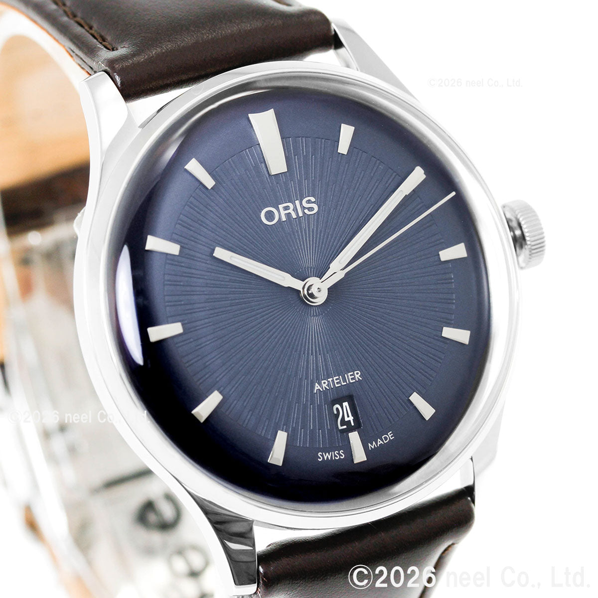 オリス ORIS アートリエ デイト ARTELIER DATE 腕時計 メンズ 自動巻き 01 733 7810 4055-07 6 20 17FC【60回分割手数料無料！】