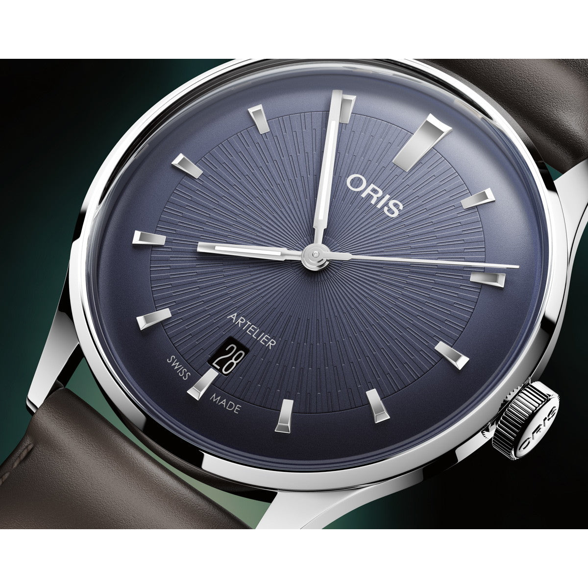 オリス ORIS アートリエ デイト ARTELIER DATE 腕時計 メンズ 自動巻き 01 733 7810 4055-07 6 20 17FC【60回分割手数料無料！】