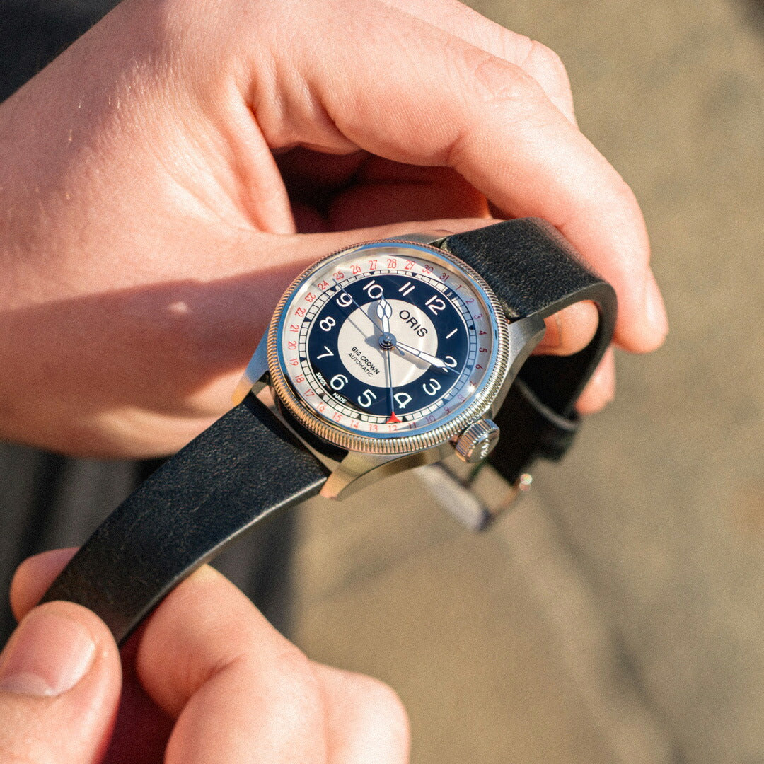 オリス ORIS ビッグクラウン ポインターデイト ブルズアイ BIG CROWN 腕時計 自動巻き 01 754 7779 4061-07 5 19 25【2026 新作】【60回分割手数料無料！】